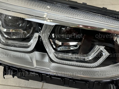 Фары Adaptive LED до рестайлинга для BMW X3 G01 F97 / X4 G02 F98 2018-2021 2шт. комплектные с блоками