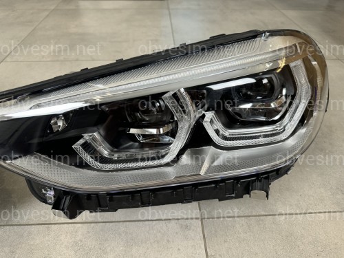Фары Adaptive LED до рестайлинга для BMW X3 G01 F97 / X4 G02 F98 2018-2021 2шт. комплектные с блоками