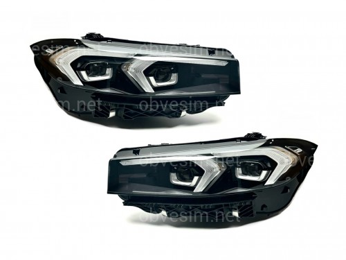 Фары Adaptive LED LCI рестайлинг для BMW 3 series G20 G21 2022+  2шт. комплектные с блоками