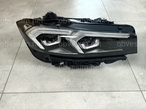 Фары Adaptive LED LCI рестайлинг для BMW 3 series G20 G21 2022+  2шт. комплектные с блоками