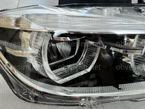 Фары FULL LED LCI BMW 3 series F30 F31 2012-2015 2шт. комплектные с блоками, КСЕНОН В ЛЭД
