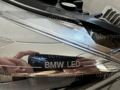 Фары FULL LED BLACK LCI для BMW 3 series F30 F31 2015-2018 2шт. комплектные с блоками, ЛЕД В ЛЕД