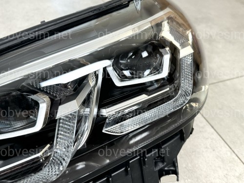 Фары Adaptive LED LCI рестайлинг для BMW X3 G01 F97 / X4 G02 F98 2021-2024 2шт. комплектные с блоками