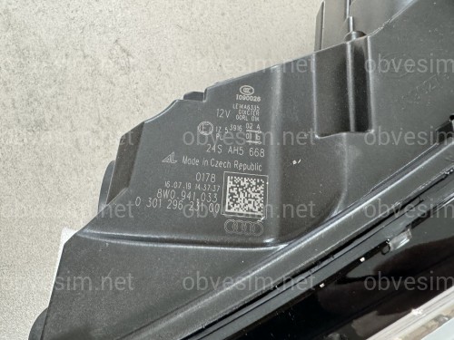 Фары LED для AUDI A4 B9 2015-2019  2шт. комплектные с блоками