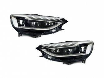 Фары LED для AUDI A4 B9 рестайлинг 2019-2024 2шт. комплектные с блоками