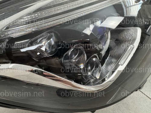 Фары Full LED рестайлинг 2018+  для Mercedes S-Class w222 2013-2017 2шт. комплектные с блоками