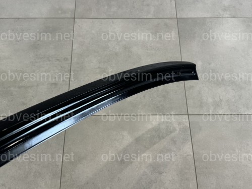 Спойлер лип Toyota Corolla 2007-2012 ABS пластик, цвет черный глянец