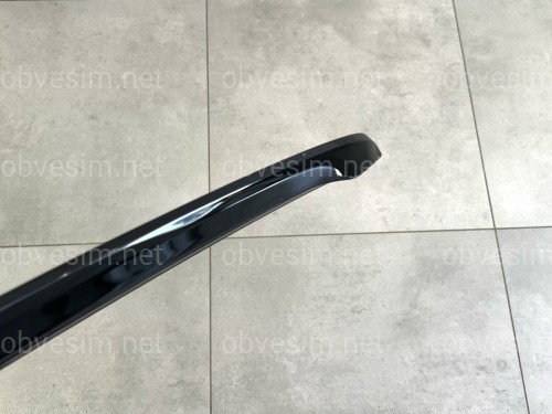 Спойлер лип Toyota Camry 50/55 2011-2017 ABS пластик, цвет черный глянец / вариант 2