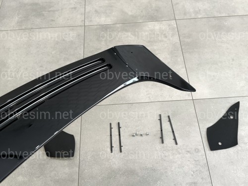 Спойлер багажника Ford Mondeo / Fusion 2013-2020 ABS пластик, цвет черный глянец