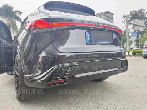 Юбка заднего бампера F-Sport Lexus RX 2023+