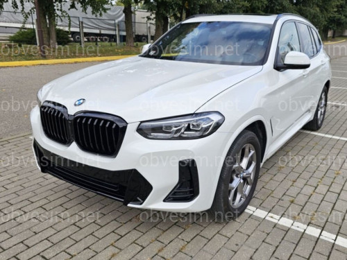 Комплект рестайлинга передней части M paket LCI 2022+ для BMW X3 G01 2018-2021 / BMW X4 G02 2018-2021