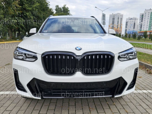 Комплект рестайлинга передней части M paket LCI 2022+ для BMW X3 G01 2018-2021 / BMW X4 G02 2018-2021