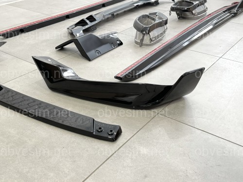 Комплект обвеса M paket LCI Paradigm Black Knight для BMW X5 G05 2023+, цвет черный глянец