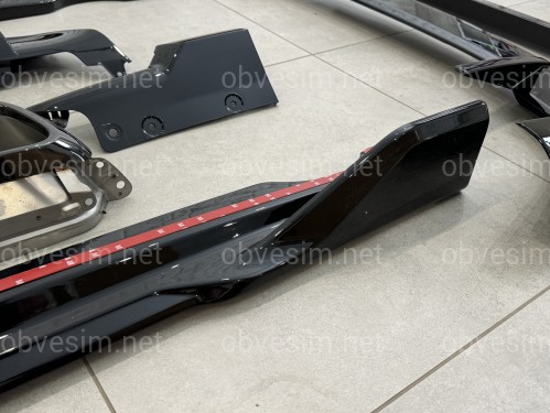 Комплект обвеса M paket LCI Paradigm Black Knight для BMW X5 G05 2023+, цвет черный глянец