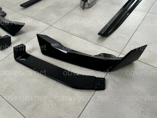 Комплект обвеса M paket LCI Paradigm Black Knight для BMW X6 G06 2023+, цвет черный глянец
