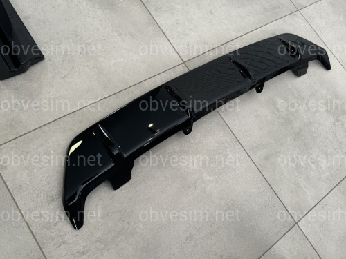 Комплект обвеса M paket LCI Paradigm Black Knight для BMW X6 G06 2023+, цвет черный глянец