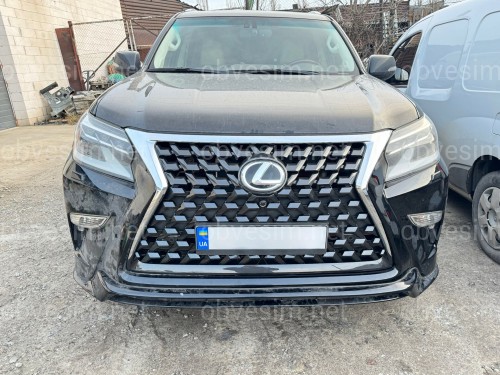 Комплект рестайлинга Lexus GX 460 2014-2019 в 2020+ (фары, решетка)