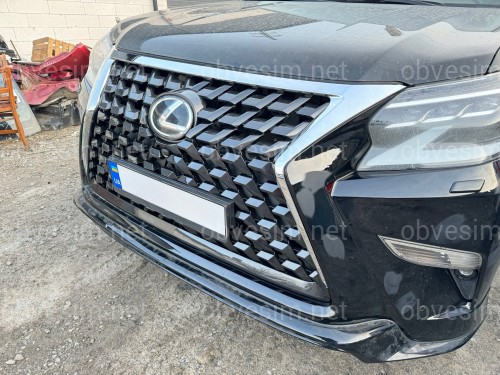 Комплект рестайлинга Lexus GX 460 2014-2019 в 2020+ (фары, решетка)