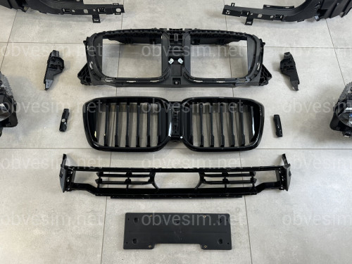 Комплект рестайлинга передней части M paket LCI 2022+ для BMW X3 G01 2018-2021 / BMW X4 G02 2018-2021
