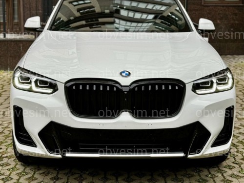 Рестайлинг комплект обвеса M paket LCI 2022+ для BMW X4 G02 2018-2021