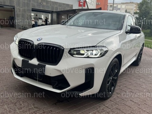 Рестайлинг комплект обвеса M paket LCI 2022+ для BMW X4 G02 2018-2021