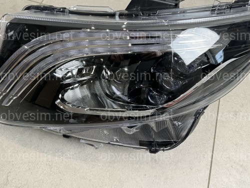 Full led фары стиль Maybach Mercedes Benz W447 Vito / V-class / Metris (левая+ правая) комплектные с блоками