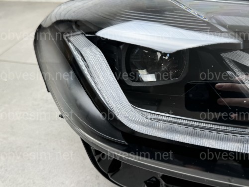 Фары Shadow Line LED LCI 2020+ рестайлинг для BMW G30 / G31 2016-2020 2шт. с заменой бампера на 20+