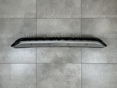 Хром переднего бампера F-Sport Lexus RX 2015-2019 5312248080 полуматовый