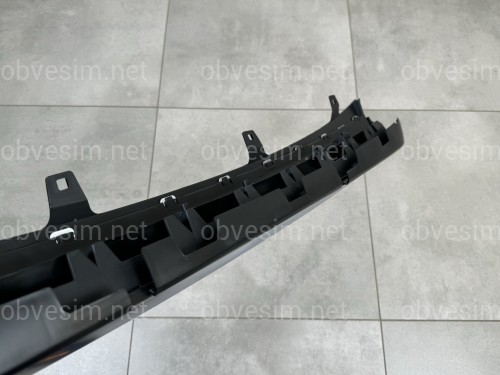 Хром переднего бампера F-Sport Lexus RX 2015-2019 5312248080 полуматовый