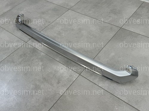 Нижняя хром окантовка решетки Lexus RX 2015-2019 5312248050 полуматовый