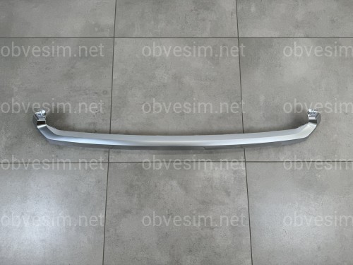 Нижняя хром окантовка решетки Lexus RX 2015-2019 5312248050 полуматовый