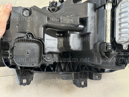Фары Full LED LCI 2023+ рестайлинг взамен дорестайлинговых BMW X5 G05 X6 G06 2018-2022 2шт. с заменой бампера на 2023+