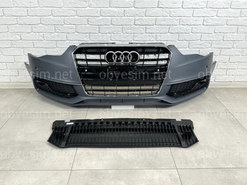 Бампер передний в сборе S-Line для Audi A5 2012-2015