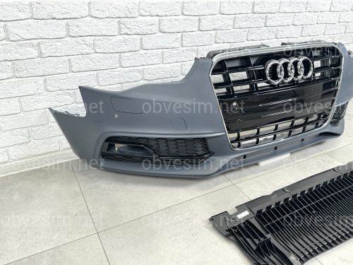 Бампер передний в сборе S-Line для Audi A5 2012-2015