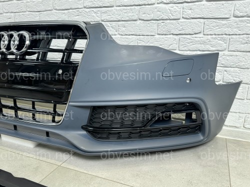 Бампер передний в сборе S-Line для Audi A5 2012-2015