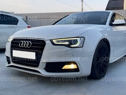 Бампер передний в сборе S-Line для Audi A5 2012-2015