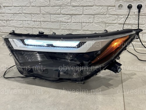 LED фара левая рестайлинг 2023 для Toyota Rav-4 USA 2018-