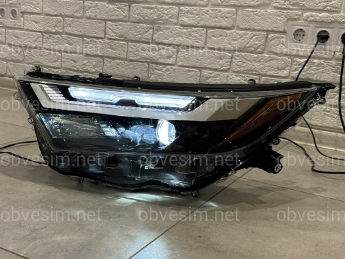LED фара левая рестайлинг 2023 для Toyota Rav-4 USA 2018-