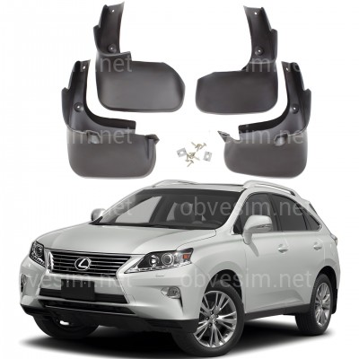 Брызговики Lexus RX 2009-2015 комплект 4шт
