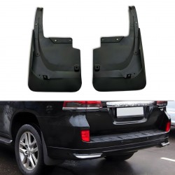Брызговики задние Toyota Land Cruiser 200 2007-2015 под юбку обвес Urban Sport , комплект 2шт.
