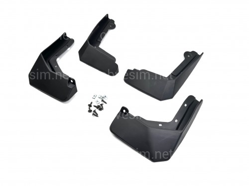 Брызговики Polestar 2 2020+, комплект 4 шт.
