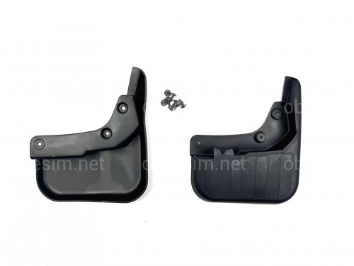 Брызговики передние для Mercedes Benz GLK X204 2008–2015 (без порога), комплект 2 шт