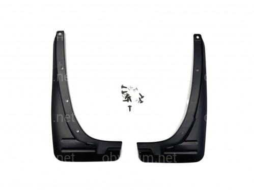 Брызговики передние Toyota Rav4 2001–2005 без расширителей арок комплект 2 шт