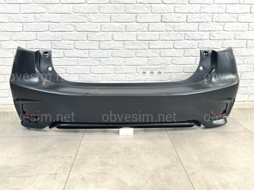Бампер задний рестайлинг 2017+ для Lexus CT 200h 2010-2021