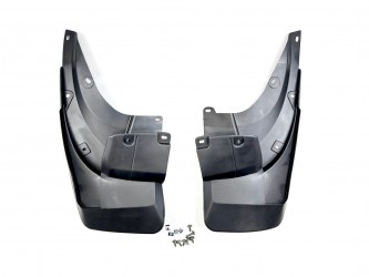 Брызговики задние под юбку Toyota Land Cruiser Prado 150 2009-2022, комплект 2 шт.