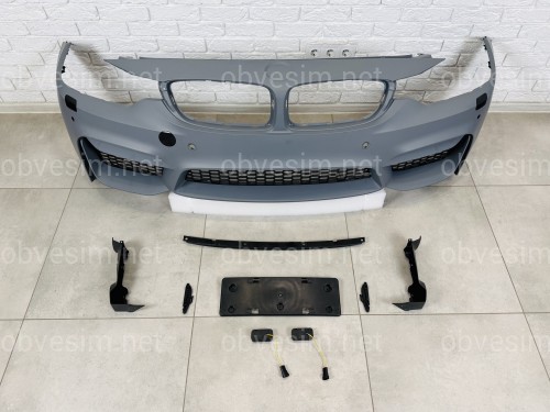 Бампер передний в сборе M4 для BMW 4 series F32 / F33 / F36 2013-2020