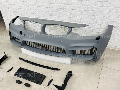 Бампер передний в сборе M4 для BMW 4 series F32 / F33 / F36 2013-2020