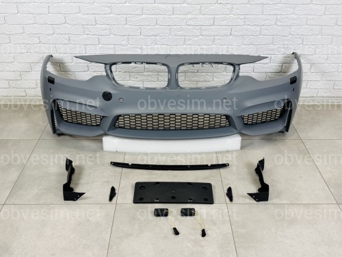 Бампер передний в сборе M4 для BMW 4 series F32 / F33 / F36 2013-2020