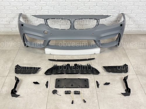 Бампер передний в сборе M4 для BMW 4 series F32 / F33 / F36 2013-2020