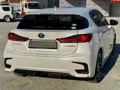 Бампер задний рестайлинг 2017+ для Lexus CT 200h 2010-2021